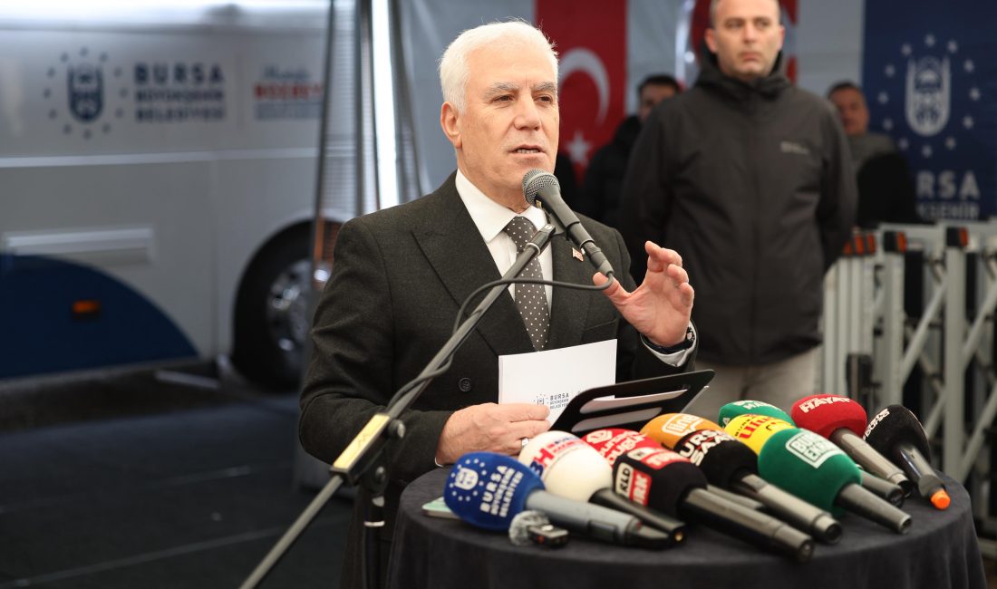  Bursa Büyükşehir Belediye Başkanı Mustafa Bozbey, 75. Yıl Kent