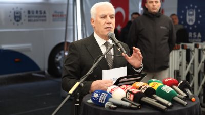  Bursa Büyükşehir Belediye Başkanı Mustafa Bozbey, 75. Yıl Kent