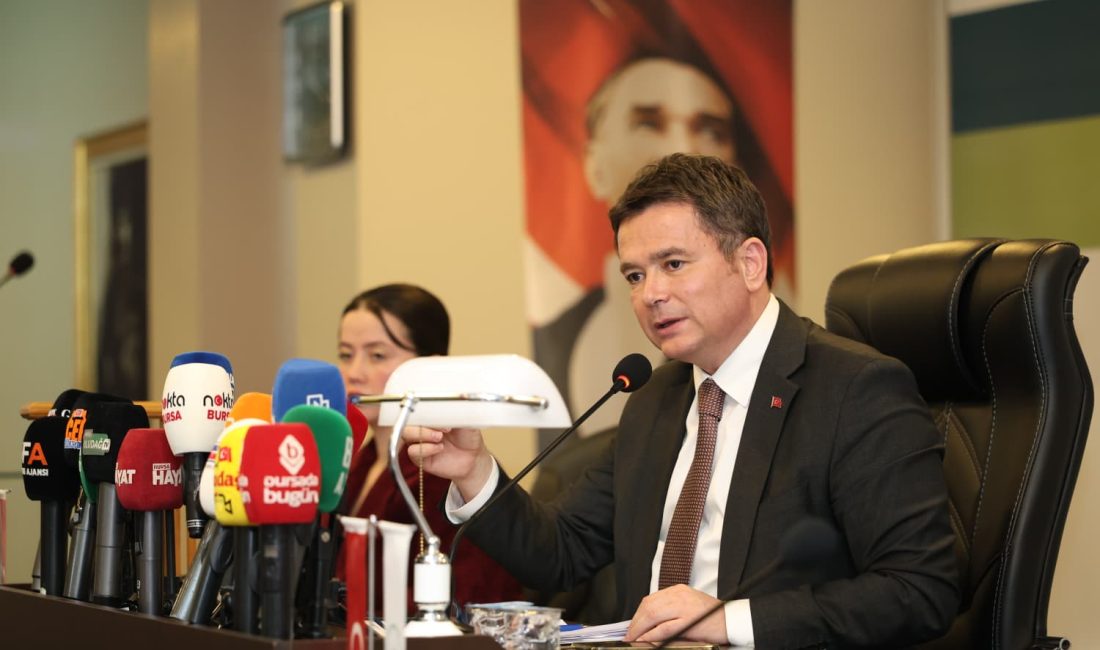 Osmangazi Belediyesi, 2026 yılının ilk meclis toplantısını Osmangazi Belediye Başkanı