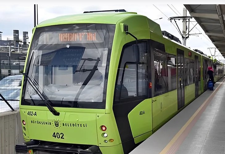 Bursa'da Emek–Şehir Hastanesi Hafif Raylı Sistem Hattı Projesi kapsamında Büyükşehir