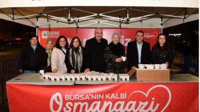 Osmangazi Belediyesi, Miraç Kandili dolayısıyla vatandaşlara kandil simidi ikramında bulundu.