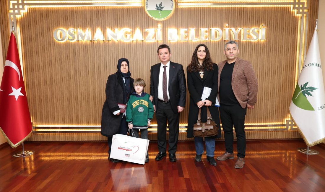Osmangazi Belediye Başkanı Erkan Aydın, DMD (Duchenne Musküler Distrofi) Hastası