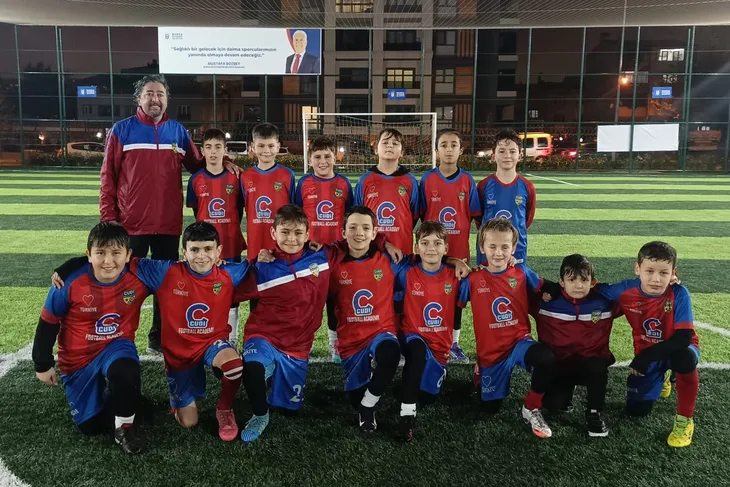Cudi Futbol Akademi Bursa’da zirveye koşuyor Bursa futbol altyapısının yükselen değeri Cudi Futbol Akademi, 2024 yılından