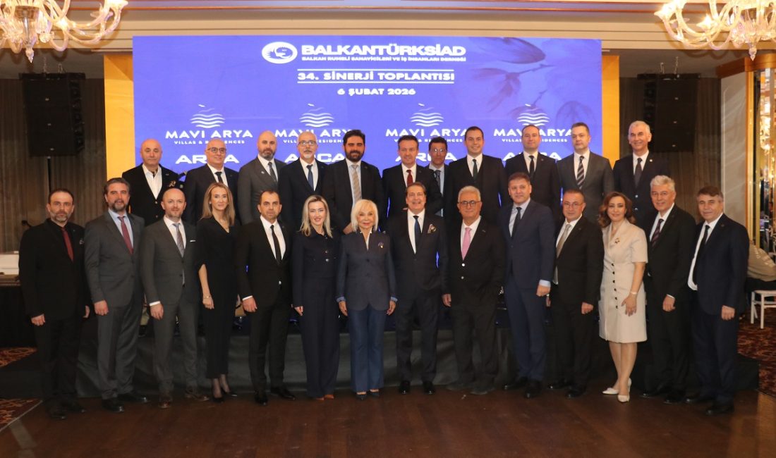 BALKANTÜRKSİAD’ın 34. Sinerji Toplantısında ‘Başarı’ Konuştu Balkan Rumeli Sanayicileri ve İş İnsanları Derneği’nin (BALKANTÜRKSİAD) 34. Sinerji