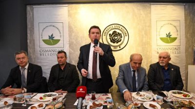 Halkla iç içe bir yönetim anlayışı benimseyen Osmangazi Belediye Başkanı