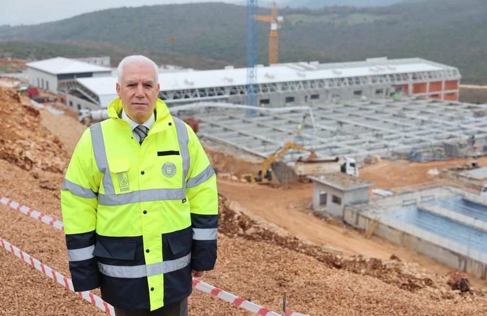 Çınarcık Arıtma Tesisi’nde sona yaklaşıldı Bursa’nın uzun yıllar içme suyu sorunu yaşamamasını sağlayacak olan