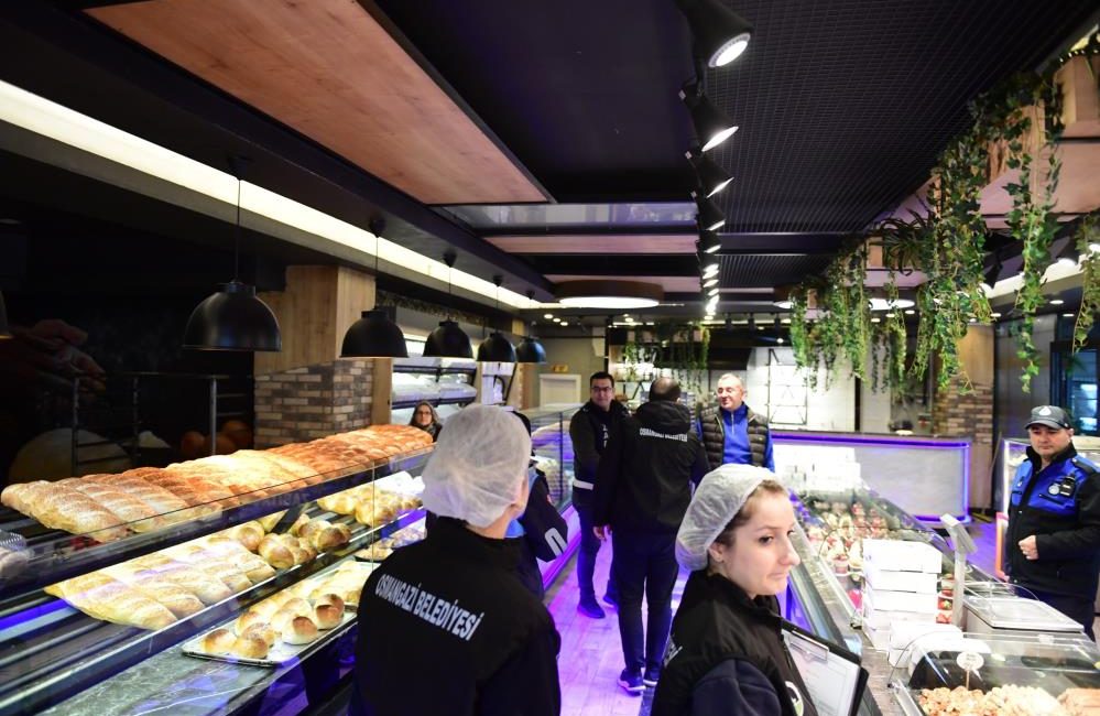 Osmangazi Belediyesi Zabıta ekipleri, Ramazan öncesinde fırın, pastane ve tatlı