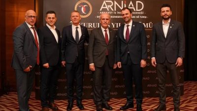 Arnavut İş İnsanları Derneği (ARNİAD), kuruluşunun 3’üncü yılını Mövenpick Hotel’de