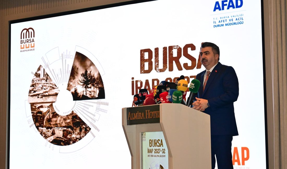 Bursa afet risk azaltma çalıştayı başladı Bursa Belediyeler Birliği, İl Afet ve Acil Durum Müdürlüğü iş