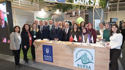 Bursa Büyükşehir Belediyesi, dünyanın en prestijli turizm fuarlarından olan 'ITB