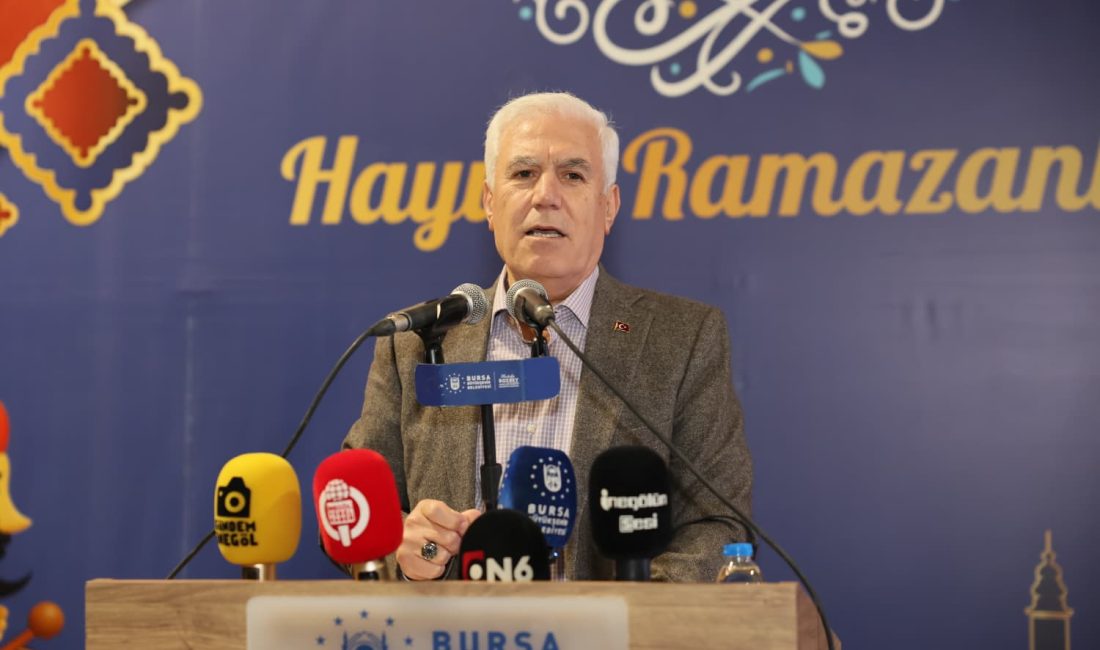 Başkan Bozbey: İnegöllüler artık tertemiz su içiyor Bursa Büyükşehir Belediyesi’nin İnegöl ilçesinde düzenlediği iftar programında konuşan Başkan