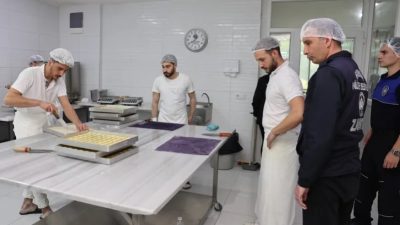 Nilüfer Belediyesi, Ramazan Bayramı öncesinde artan tatlı imalatına yönelik denetimlerini