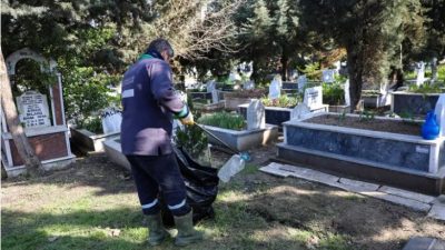Bursa Büyükşehir Belediyesi, Ramazan Bayramı öncesi vatandaşların kabir ziyaretlerini huzur